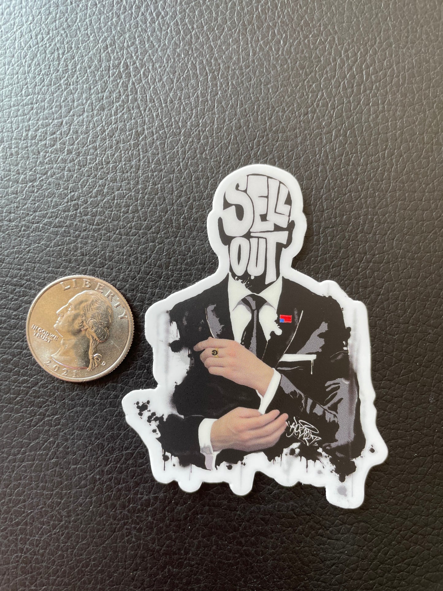 Sellout sticker