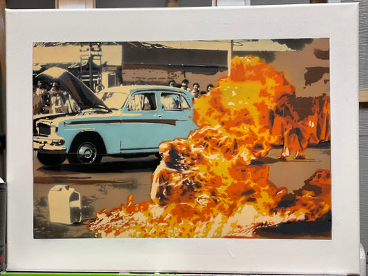 Monk on Fire