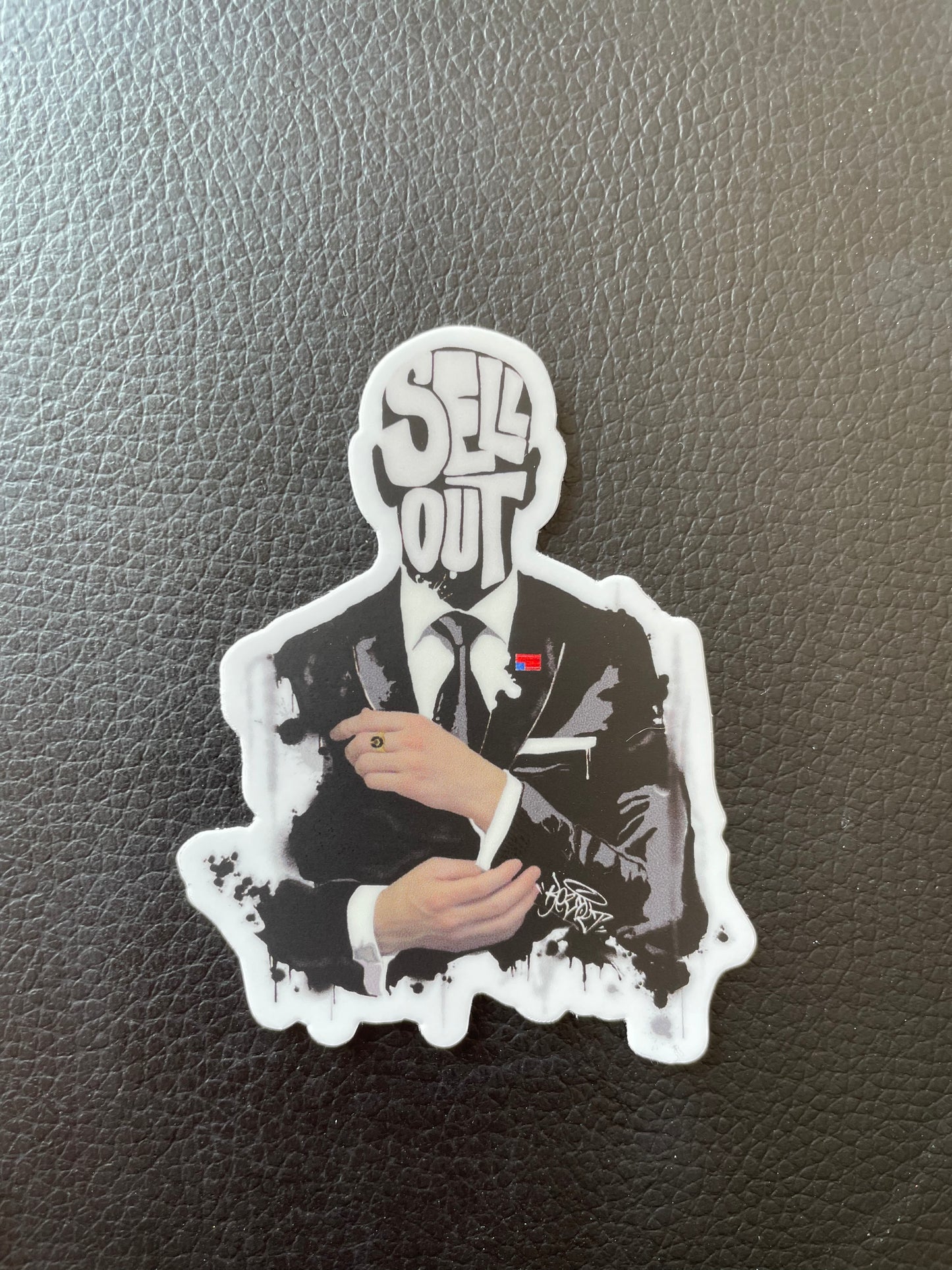 Sellout sticker